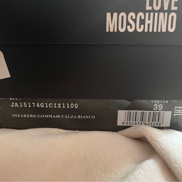 NWT Love Moschino Sneakers - Picture 5 of 9